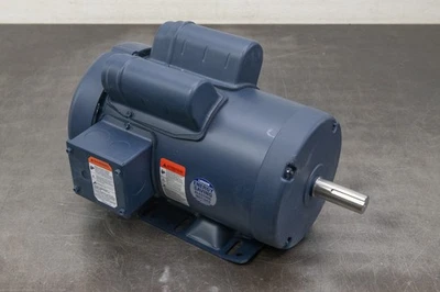 Motor eléctrico Leeson 120341.00 3 HP 3450 RPM 230 voltios 1ph 145T C145K34FB3H Foto 1 de 4
