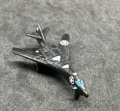Micro Machines B-1B Bomber Mini Black From #13 Aircraft III Coll, 1989 Galoob - Image 1 of 4