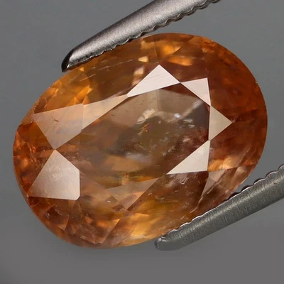 Big!! 5.46 Ct Natural  Yellow Zircon Tanzania Unheated Oval Shape Loose Gemstone - Image 1 of 2