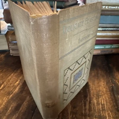 Antique 1890 Delicate Feasting by Theodore Child - Image 1 of 4