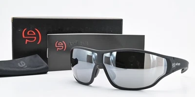 Очки солнцезащитные Evil Eye Fusor S E006 75 9200 овальные обернутые LST черные легкие спортивные - Изображение 1 из 4