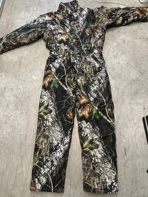 Vintage AGO  Realtree Camo Overalls Mens Med Tall Made Woodland - Image 1 of 4