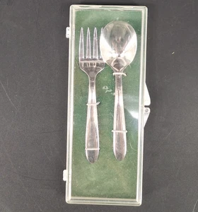 2 Piece Imperial Stainless Steel Child's Flatware Set in the Original Container - Picture 1 of 10
