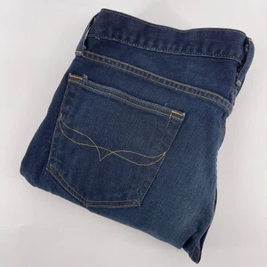 Polo Ralph Lauren Varick Slim Straight Jeans Mens Size 36x32 Dark Wash Denim - Picture 1 of 9