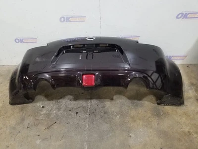 09-20 NISSAN 370Z OEM REAR BUMPER COVER MAROON - SEE IMAGES - MINOR DAMAGE - Image 1 of 4