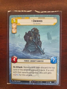 Star Wars Unlimited Legends Of The Force Hyperspace Zuckuss 468 L - Picture 1 of 1