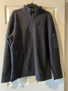 Alaskan Hardgear by Duluth Trading Jacke Herren XLarge Quarter Zip schwarz schwer - Bild 1 von 4