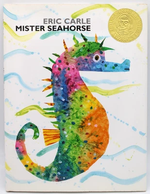 Mister Seahorse Signed by Eric Carle 2011 First Edition HC Dust Jacket Book - Image 1 of 4