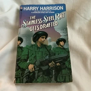 The Stainless Steel Rat Gets Drafted by Harry Harrison (1988 PB) - VG - Picture 1 of 5