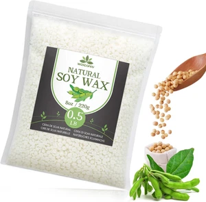Soy Wax, Natural Soy Wax for Candle Making, Organic Candle Wax from Farm, No Ad - Picture 1 of 12