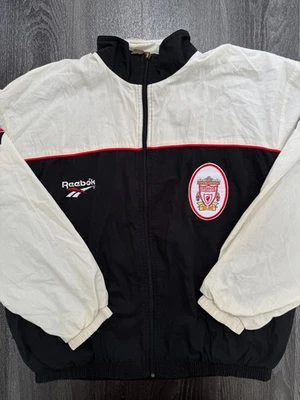 Original Authentic Reebok Liverpool 1996/1997 Zip Up Jacket Mens Large - Image 1 of 4
