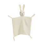 Rabbit Security Blanket Loveys for Baby Organic Cotton Muslin Lovey Baby Gifts
