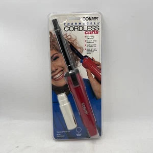 NEW VTG CONAIR Thermacell Cordless Curls Curling Iron #CA0271NCS 1/2" Barrel - Picture 1 of 2