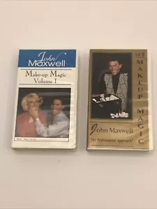 JOHN MAXWELL Make-up Magic Vol. 1 and 2 VHS 1995 - Picture 1 of 3