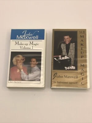 JOHN MAXWELL Make-up Magic Vol. 1 and 2 VHS 1995 - Image 1 of 3