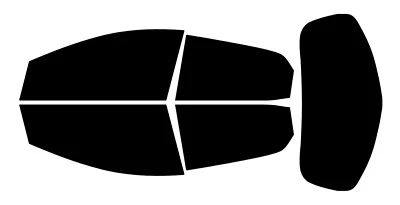 Tinte de ventana para Mazda Mazda2 escotilla 2011-2015 kit de película nano cerámica precortada para automóvil Foto 1 de 4