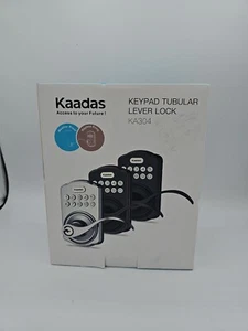 kaadas keypad tubular lever door lock KA304 Satin Nickel - Picture 1 of 4