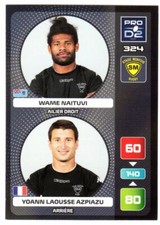 PANINI Adrenalyn XL Rugby 2020-2021 Pro D2 #324 NAITUVI - LAOUSSE Stade Montois