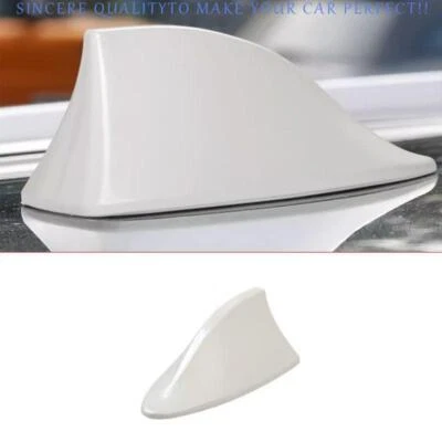 Cubierta de receptor aéreo antena aleta de tiburón blanco para Toyota Highlander 2014-2019 1X Foto 1 de 4