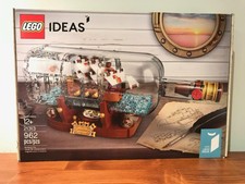 lego ideas barco en botella