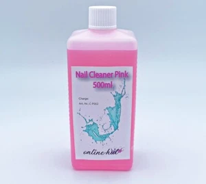 Online-Hut - Nail Cleaner - Pink - 500 ml - C-P002