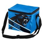 Carolina Panthers NFL Big Logo Stripe 12 pack Lunch Cooler Box Insulated 