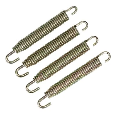 JMT Auspufffedern Krümmerfedern beweglich 57mm 4er Set für Motorrad, Roller, ATV - Bild 1 von 2