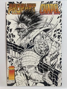 Prophet Chapel Super Soldiers #1 fumetti immagine quasi nuovo Rob Liefeld variante schizzo SDCC - Foto 1 di 3