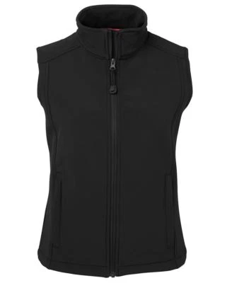 Jb's wear Ladies Layer Soft Shell Vest Urban Fit Mobile Phone & Zip up Pockets - Image 1 of 3