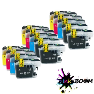 14 Ink Cartridge fits Brother LC51 DCP-157C 330C MFC-3360C MFC-460CN FAX-2480C - Picture 1 of 1