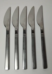 Oneida Edelstahl Fajita Messer 5er Set gebürstete Oberfläche 8,25" - Bild 1 von 5