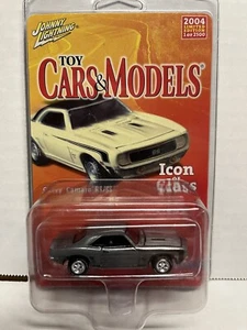 RETIRED JOHNNY LIGHTNING Toy Cars & Models Icon’s Chevy Camaro RS/SS 1/2500 - Picture 1 of 4