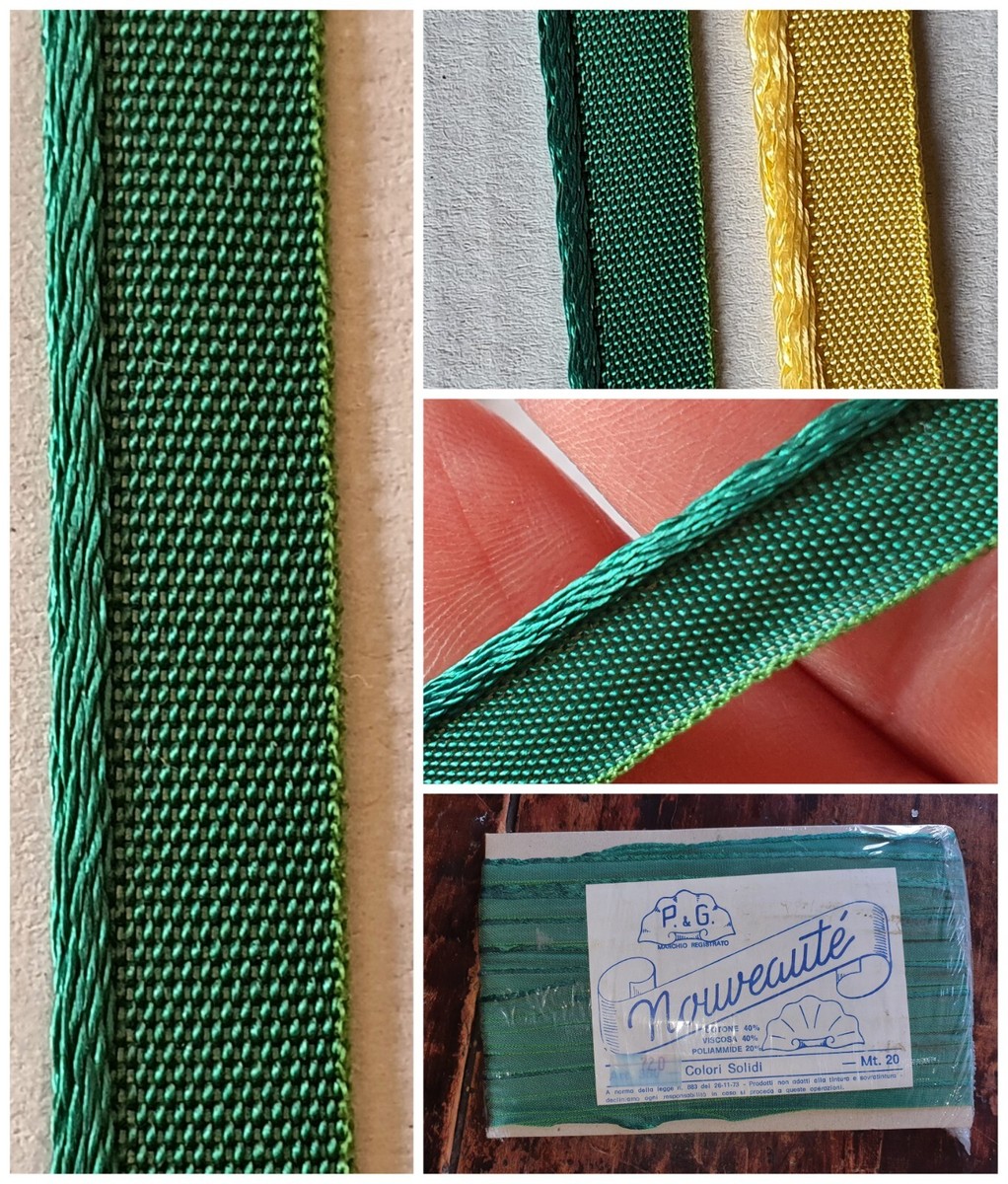 Passamaneria Copripunto Agremano 2 Cm - Nastro Decorativo Per Tappezzeria E Cucito, Venduto A Metro - Foto 8