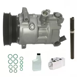 RYC Remanufactured AC Compressor Kit PXE16 Fits VW Jetta 2.5L-L5 2005-2014 - Picture 1 of 6