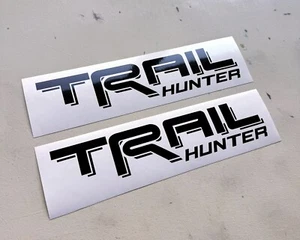 Trail Hunter TRD Side Stripe Banner SET OF 2 Decal Toyota Tacoma Tundra Sticker - Picture 1 of 3