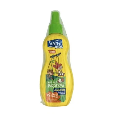 Suave Kids Hairspray Swingin’ Coconut Light Hold Non-Aerosol Spray 7 oz Sealed - Image 1 of 4