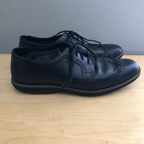 Oxford TIMBERLAND City Groovy in pelle alare da uomo taglia US 10 nere da ufficio preppy