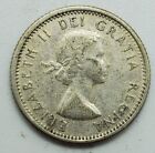 1963 Elizabeth II Silver Dime 10 Cent Coin Canada #212