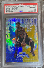 2012-13 Panini Crusade Insert Blue #46 Jimmy Butler Rc Rookie Psa 10 Mint Bulls