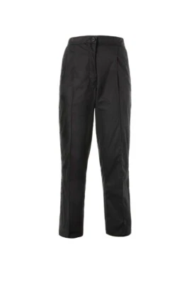 NURSE CARE UNIFORM BLACK NURSING HEALTHCARE LADIES TROUSERS 28" W ELASTICATED - Image 1 of 4