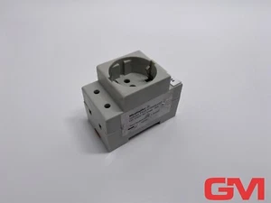 Weidmüller Schaltschranksteckdose SCHUKO TS35 socket outlet 8734580000 - Bild 1 von 7