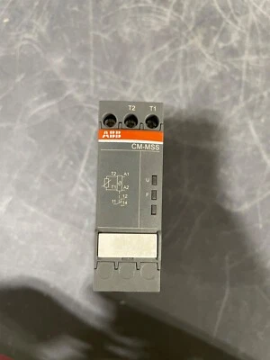 Relé de monitoreo de protección de motor termistor ABB CM-MSS.12S 1SVR730700R0100 USADO Foto 1 de 2