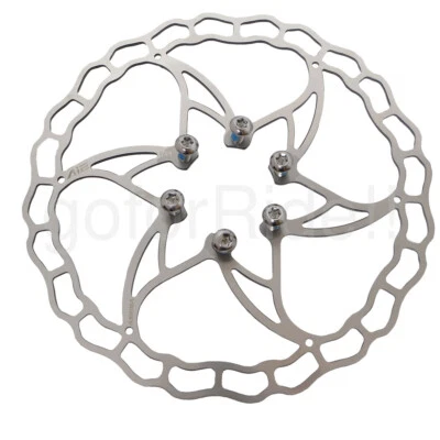 Самый легкий велосипедный дисковый тормоз ротор 140/160/180 мм, 64/73/104g для тормоза Shimano/Sram - Изображение 1 из 4