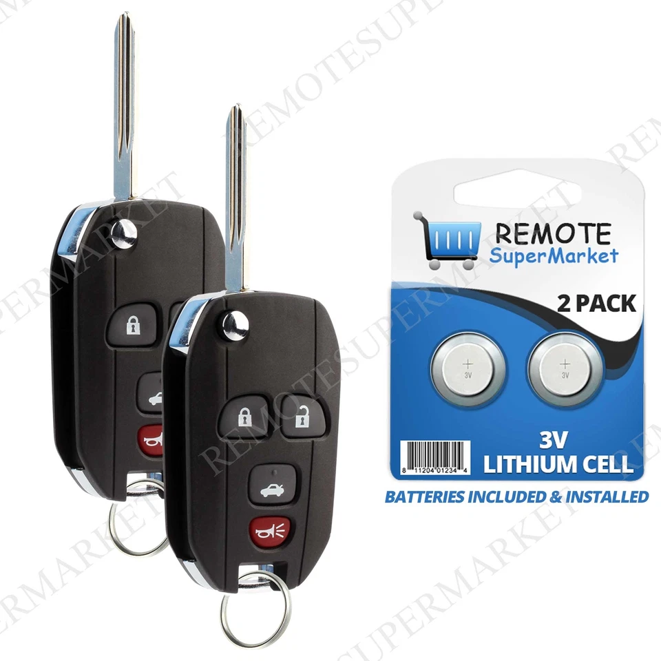 2 Remote For 2006 2007 2008 2009 Pontiac Solstice Keyless Car Flip Key Fob 034 - Image 1 of 1