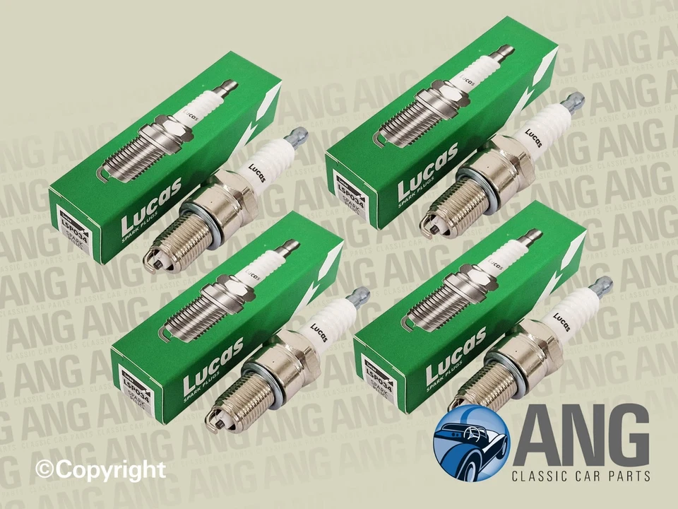 BUJÍAS AUSTIN A55, A60 CAMBRIDGE, MORRIS OXFORD VI LUCAS N9Y x 4 (LSP043) Foto 1 de 1