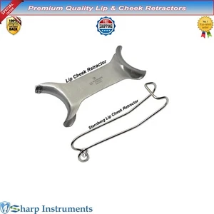 Dental Surgical Lip & Cheek Retractors Mouth Expander Oral Surgical Instruments - Bild 1 von 4