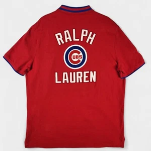 Polo Ralph Lauren Chicago Cubs Shirt Men's Extra Large Red MLB Collection - Picture 1 of 15
