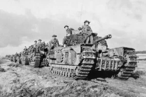 Churchill tanks of 3rd Scots Guards 4x6 photo - Picture 1 of 1