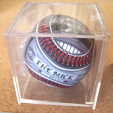 Mickey Mantle New York Yankees Unforgettaball baseball ball NY The Mick Cover