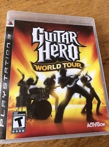 Guitar Hero: World Tour-Not For Resale (Sony PlayStation 3) -Case And Manual - Picture 1 of 4